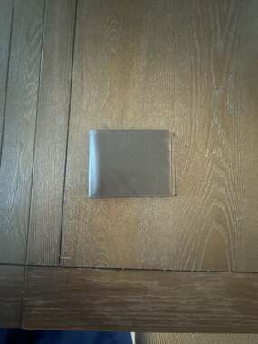 George RFID Blocking Hipfold Wallet Genuine Leather
